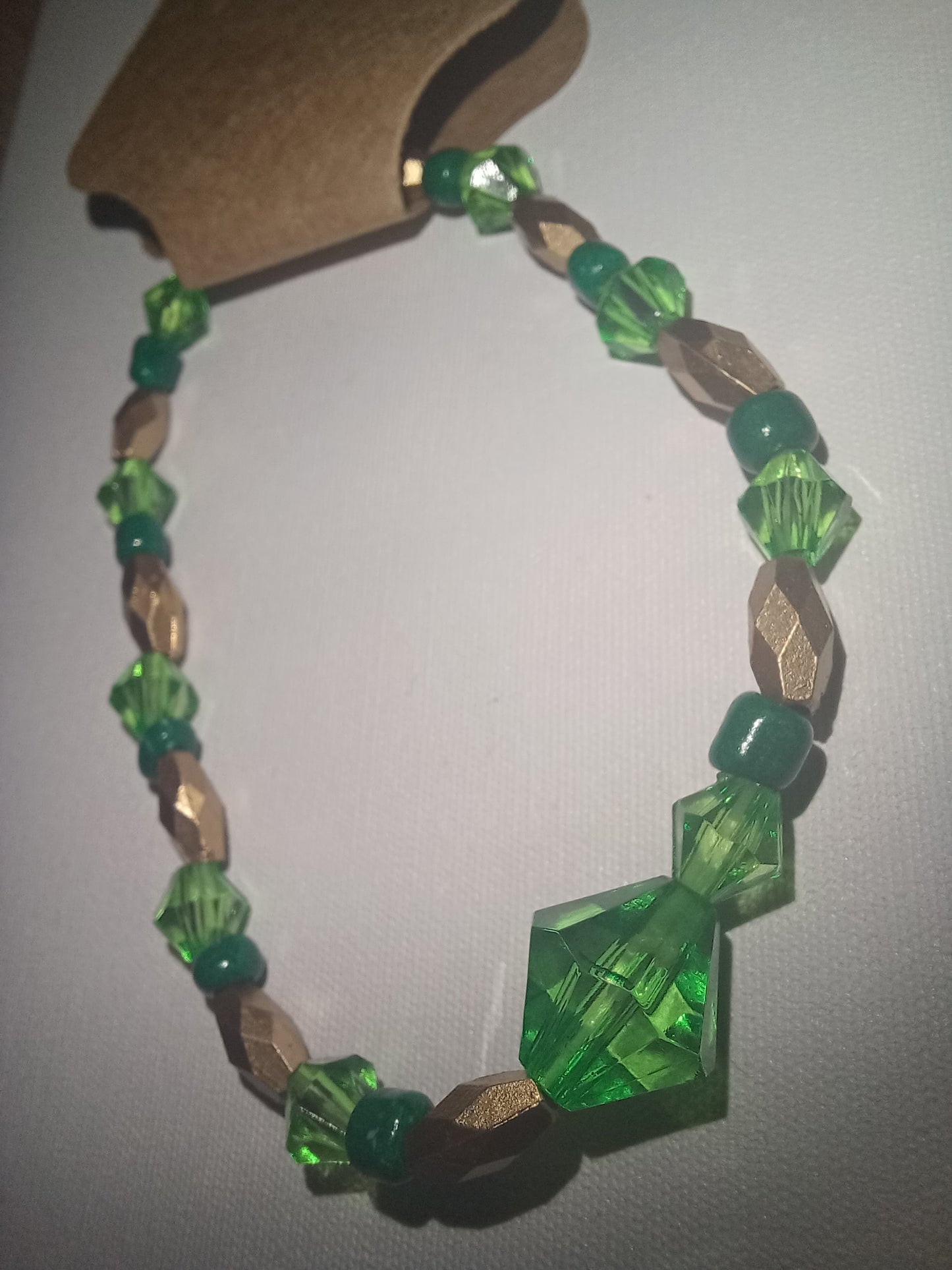 Bracelet vert étincelant 🤩